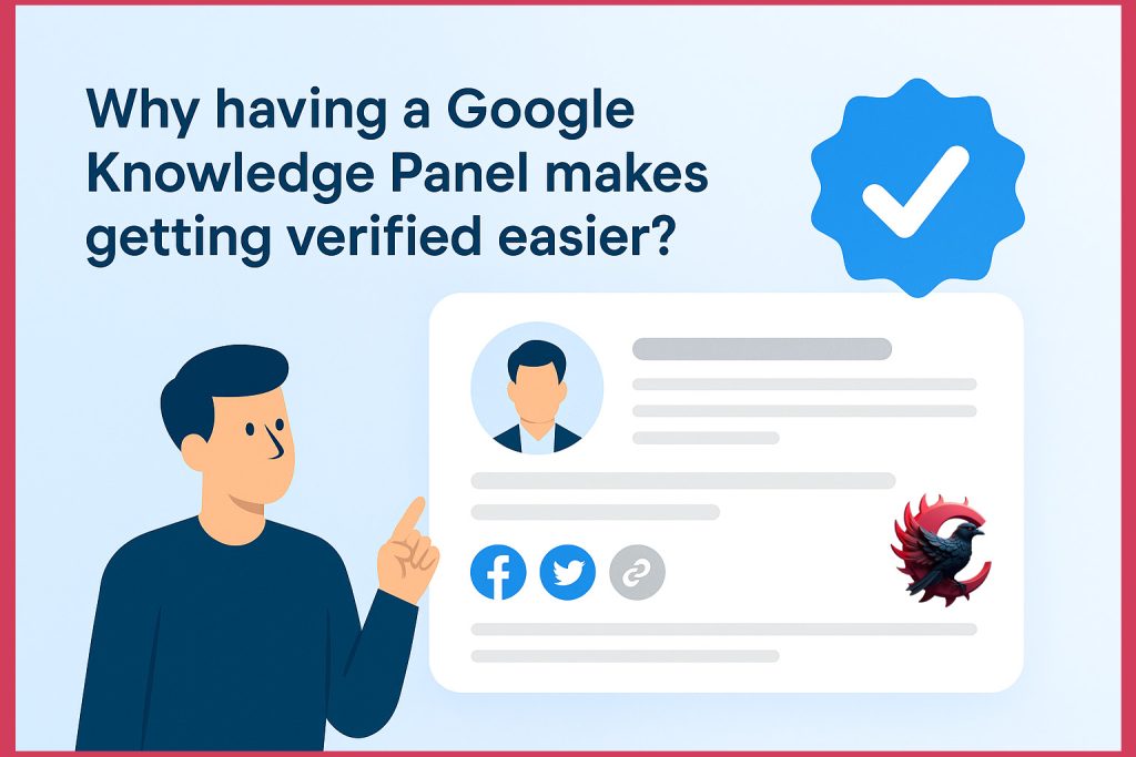 تأثیر گوگل نالج پنل بر دریافت تیک آبی