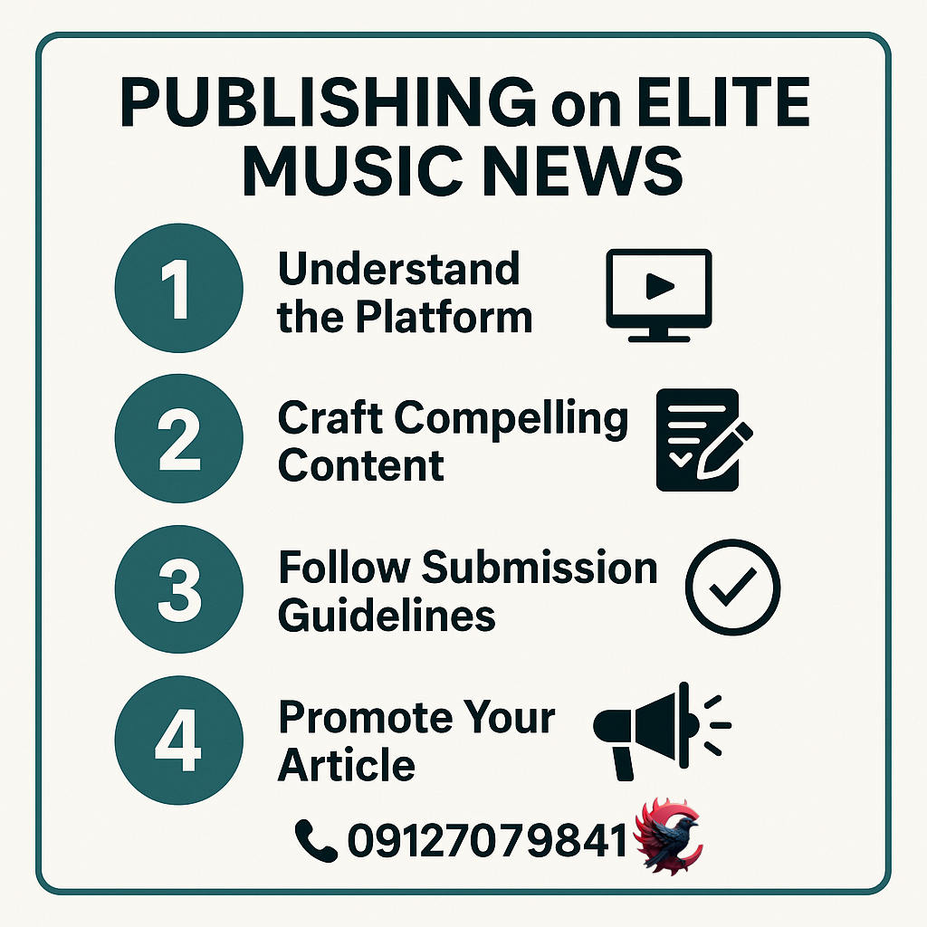 انتشار مقاله در Elite Music News 2025