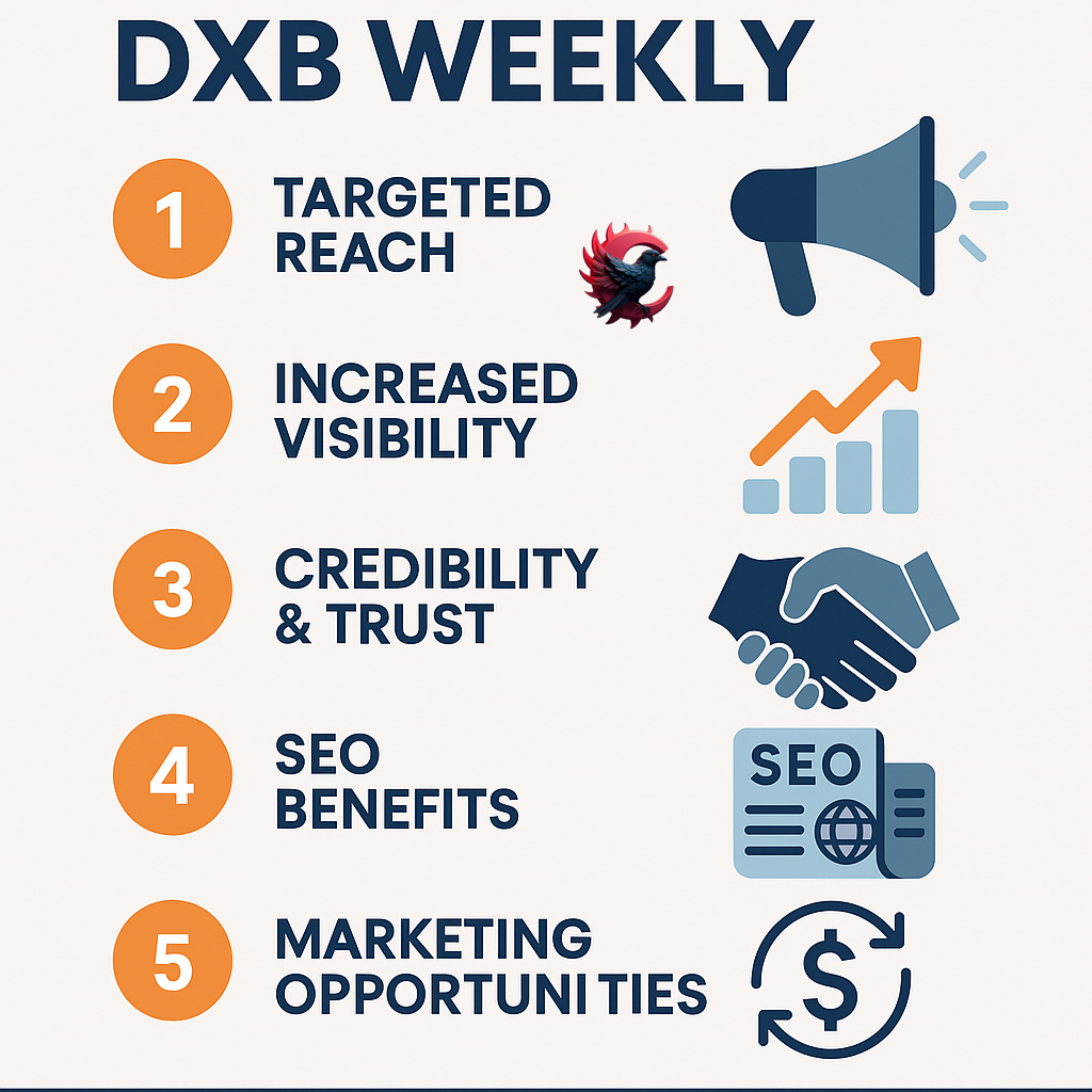 انتشار مقاله در Dubai Weekly 2025