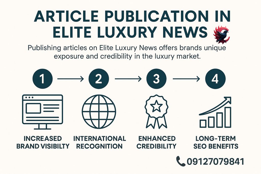 انتشار خبر در Elite Luxury News 2025