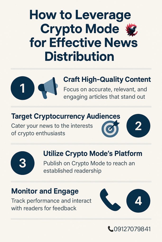 انتشار خبر در CryptoMode