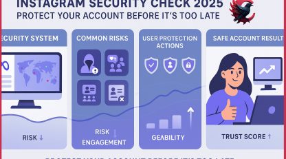 بررسی امنیت اینستاگرام در سال 2025 | چرا امنیت پیج‌ها از همیشه مهم‌تر شده است؟