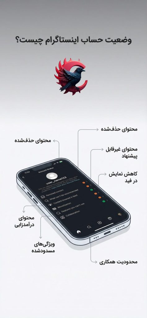 وضعیت حساب اینستاگرام | account status