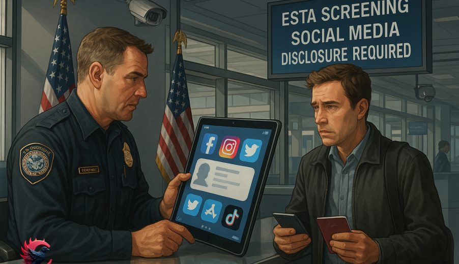 قوانین جدید آمریکا برای مسافران: افشای حساب‌های اجتماعی اجباری شد